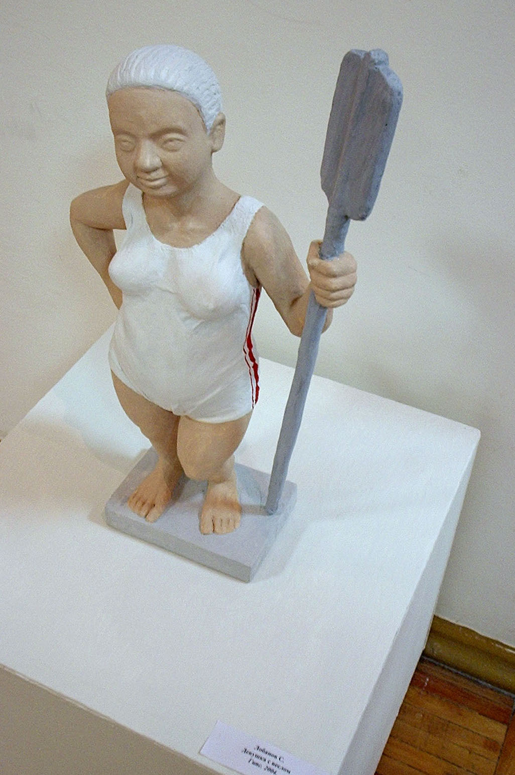 Девушка с веслом. Скульптор в Екатеринбурге Лобанов Сергей