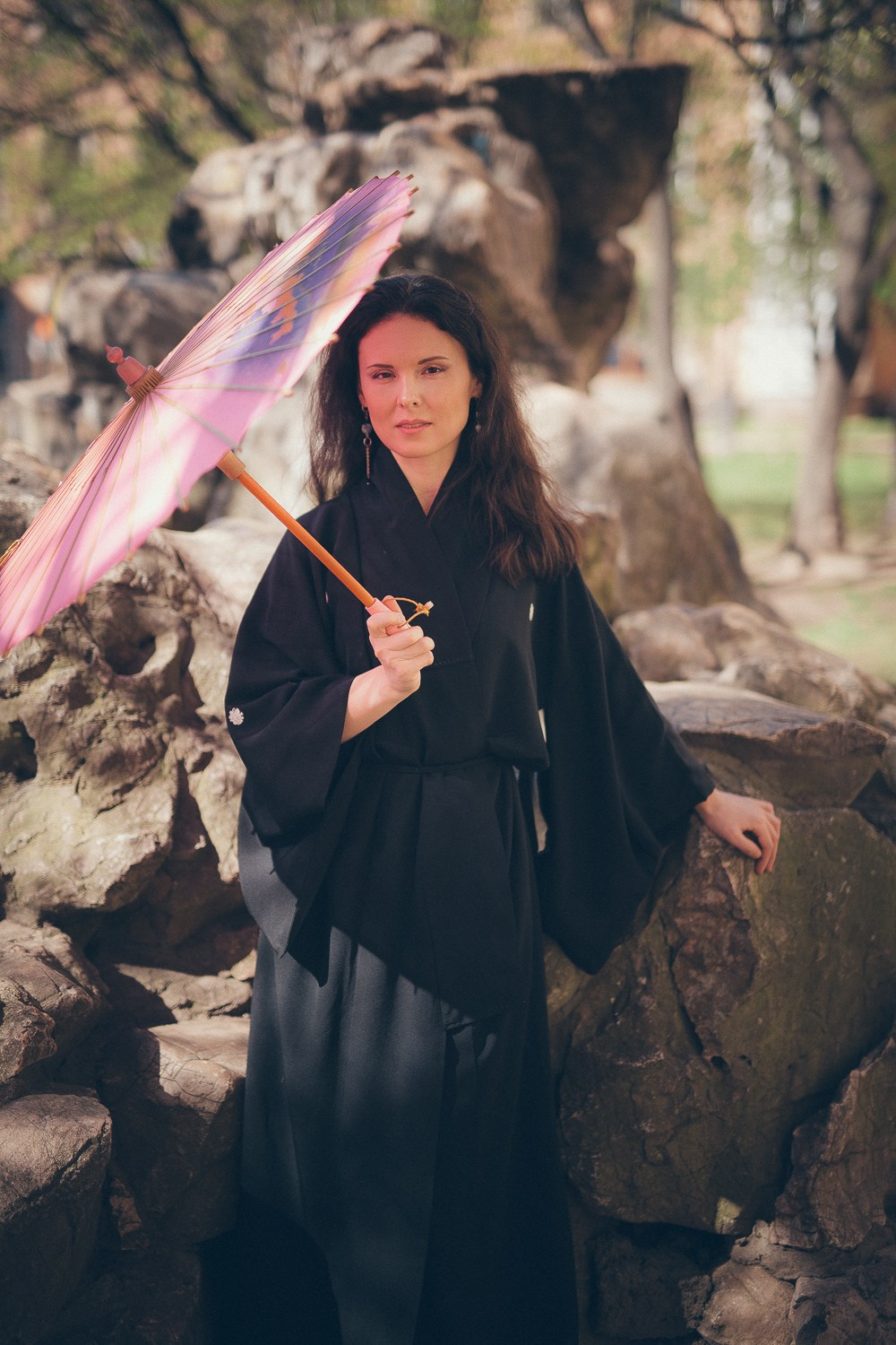 Сакура в саду дружбы. Семейный, портретный и свадебный фотограф в Санкт-Петербурге и Москве