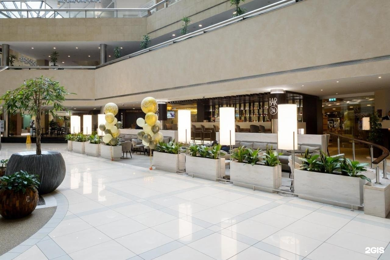 Crowne Plaza Moscow интерьер 2