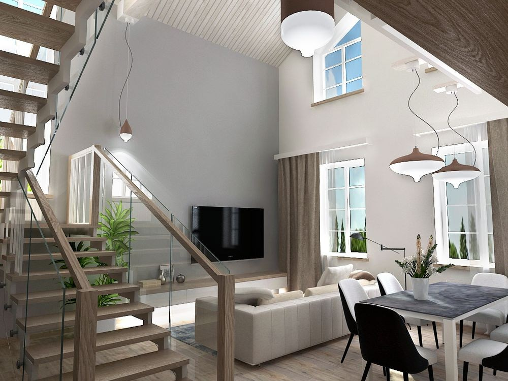 Дом в п. Новосаратовка. Дизайнер в Санкт-Петербурге Дмитрий Цыбулько