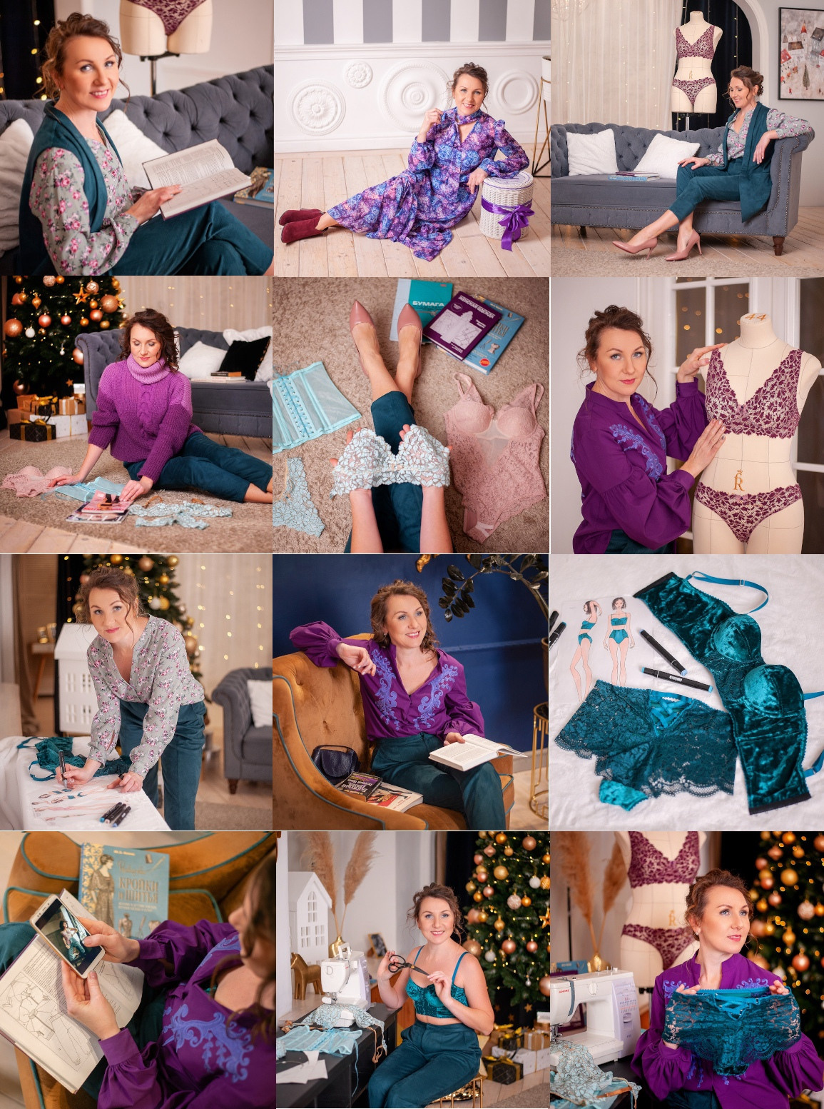 Контент-фотосессия. Профессиональный фотограф в Перми. Новогодняя фотосессия Пермь