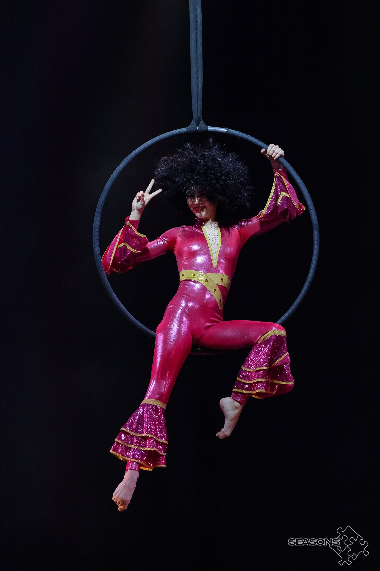 Воздушная гимнастика. Репортажный фотограф в Новосибирске Максим Денисенко