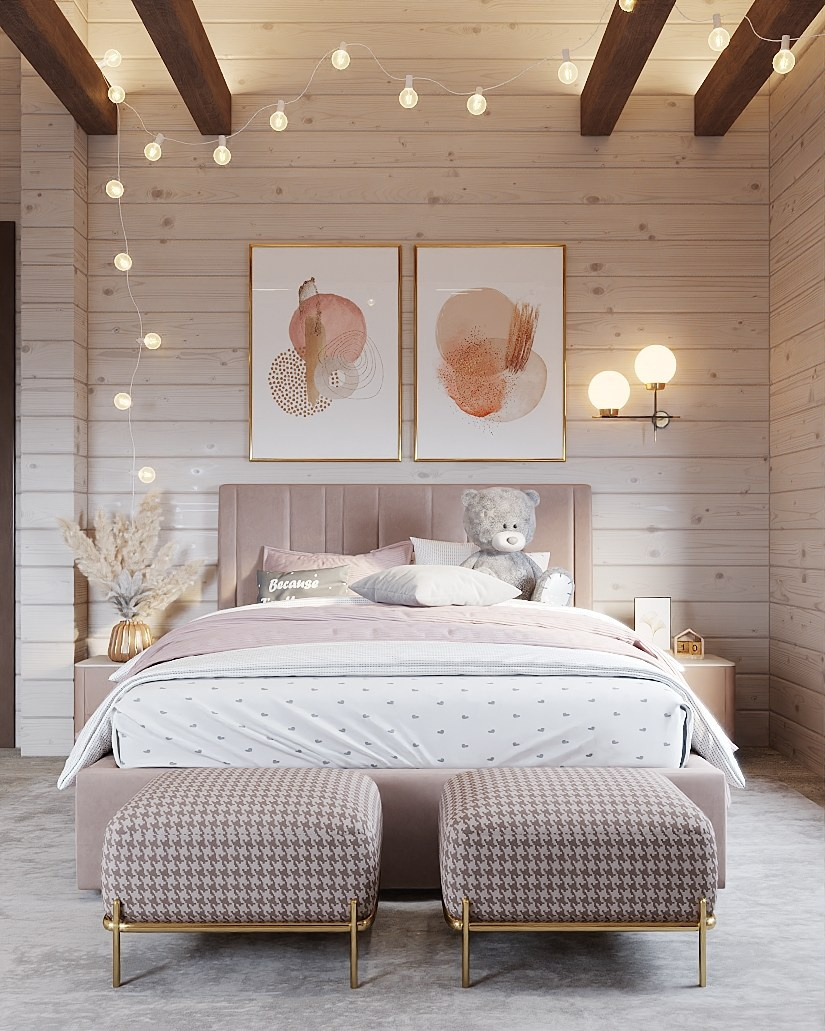 Дом из  бруса 250 м², Московская обл., к/п Гринвуд. Студия дизайна