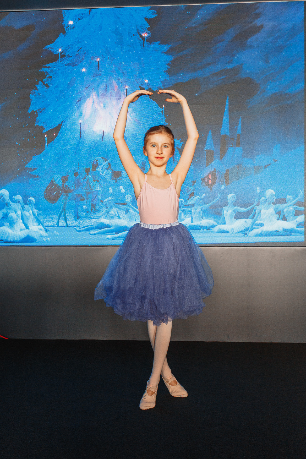 Фотосъемка новогоднего выступление школы балета Étoile