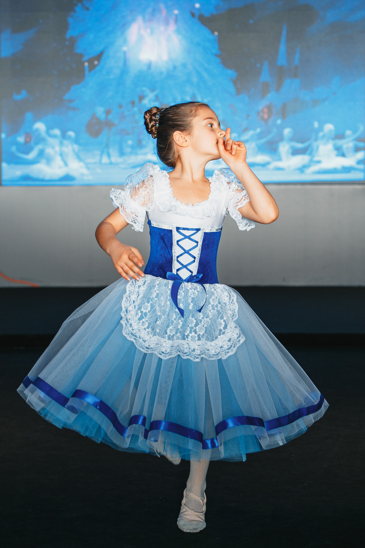 Фотосъемка новогоднего выступление школы балета Étoile