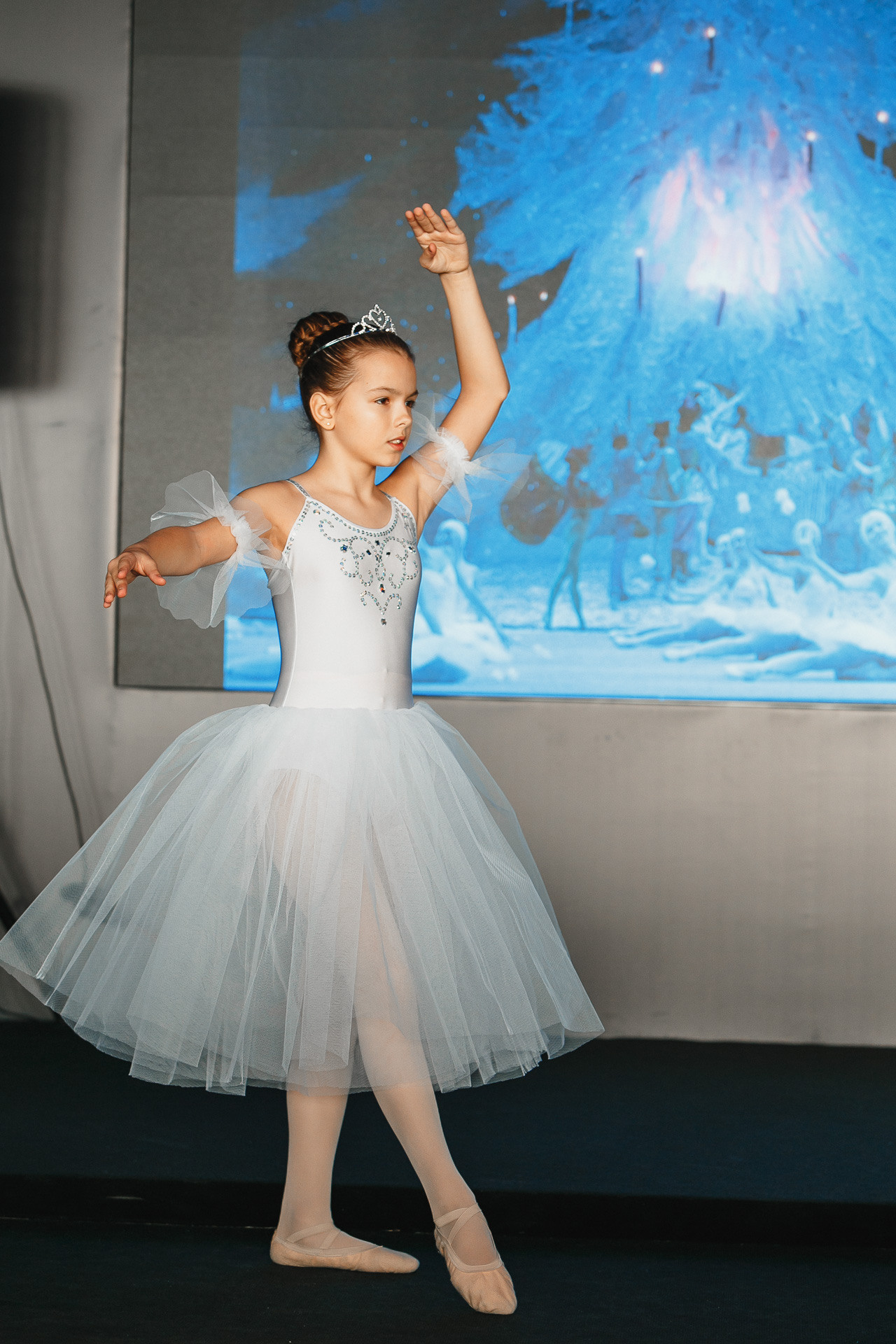 Фотосъемка новогоднего выступление школы балета Étoile