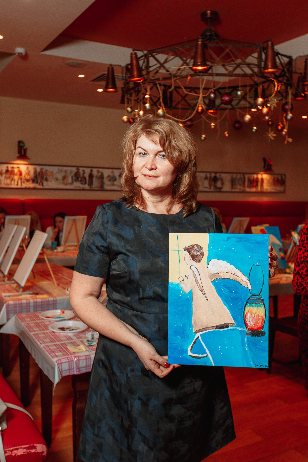 Фотоотчет с арт вечеринки проекта «Краски и Вино»