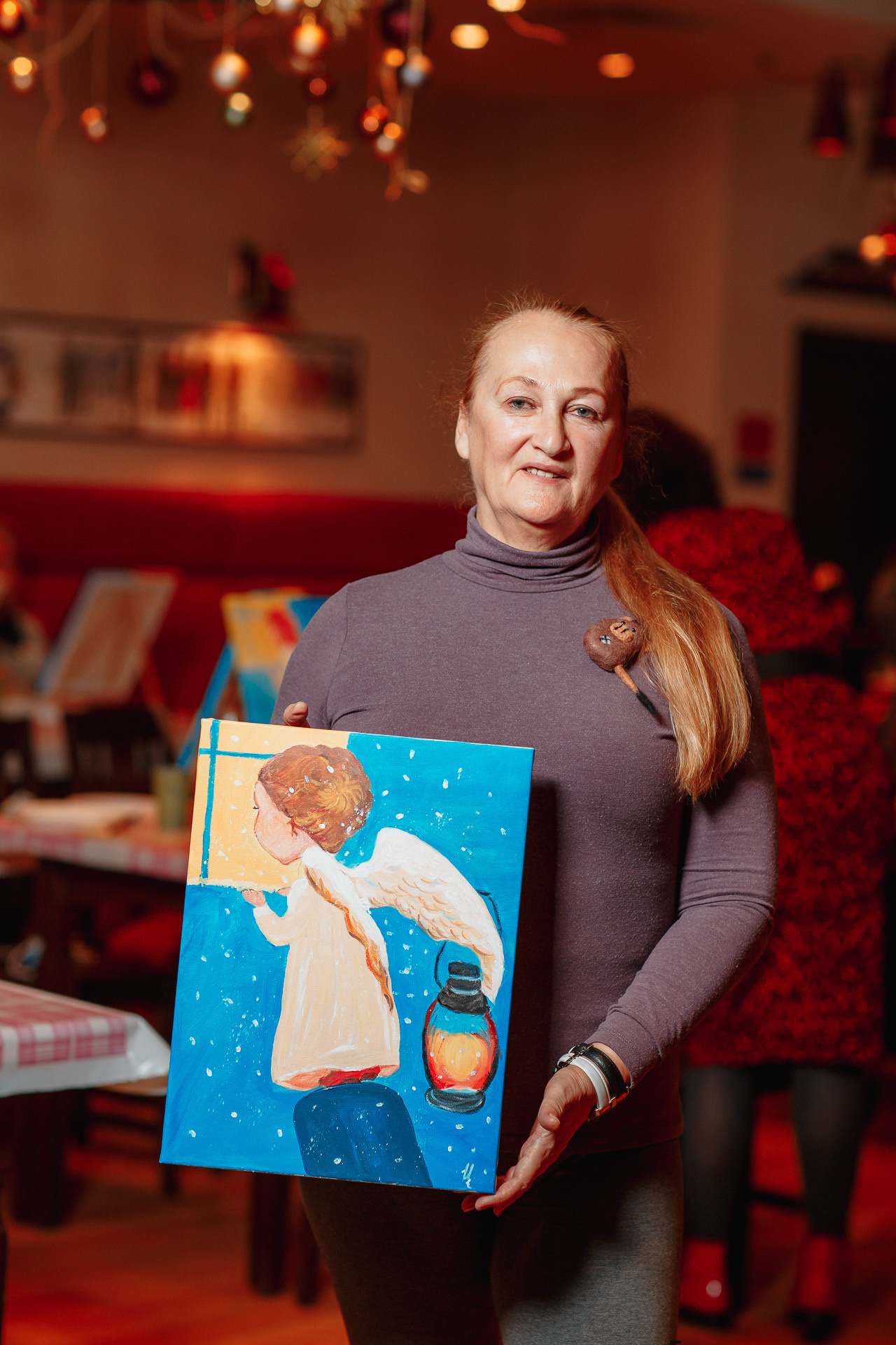 Фотоотчет с арт вечеринки проекта «Краски и Вино»