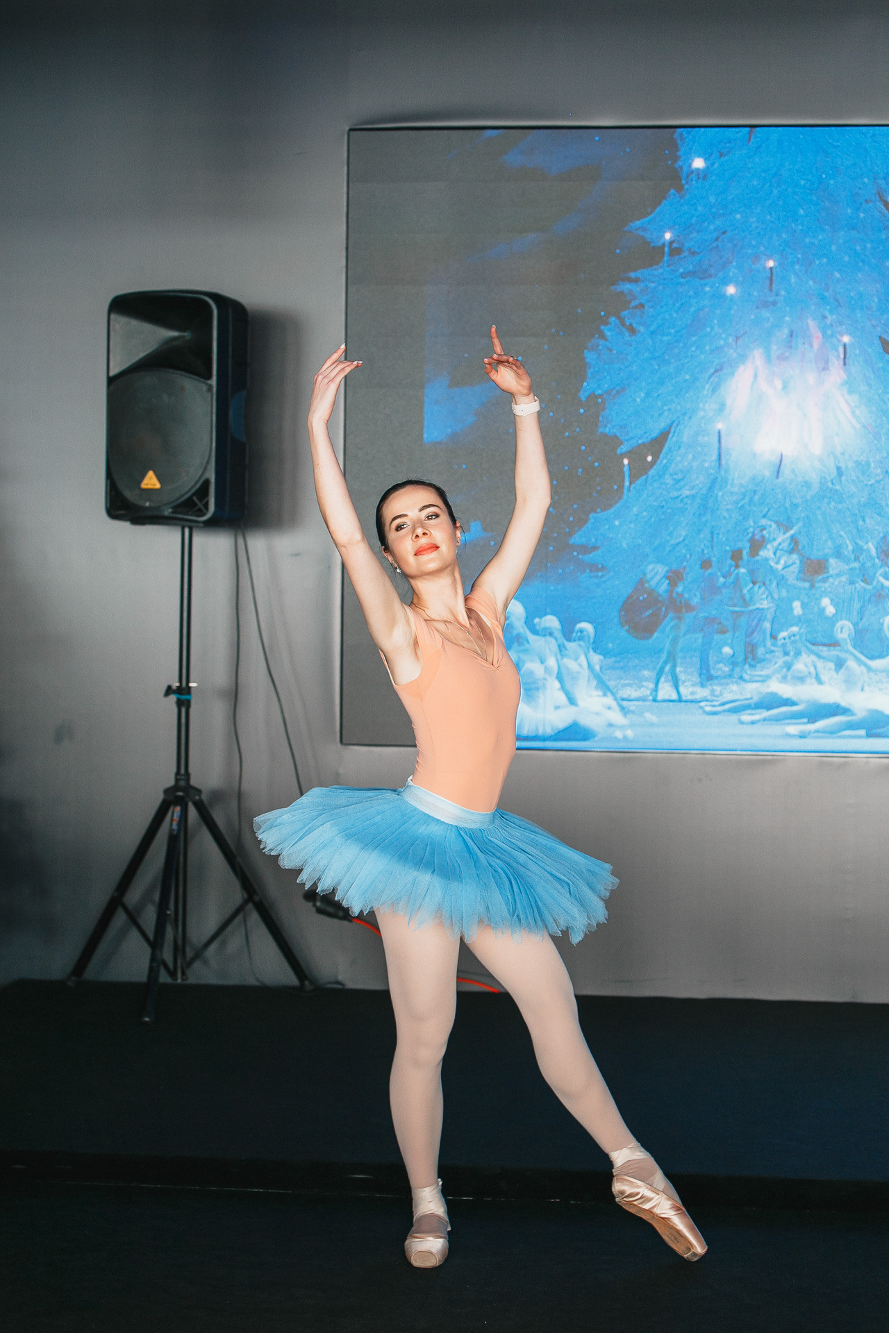 Фотосъемка новогоднего выступление школы балета Étoile