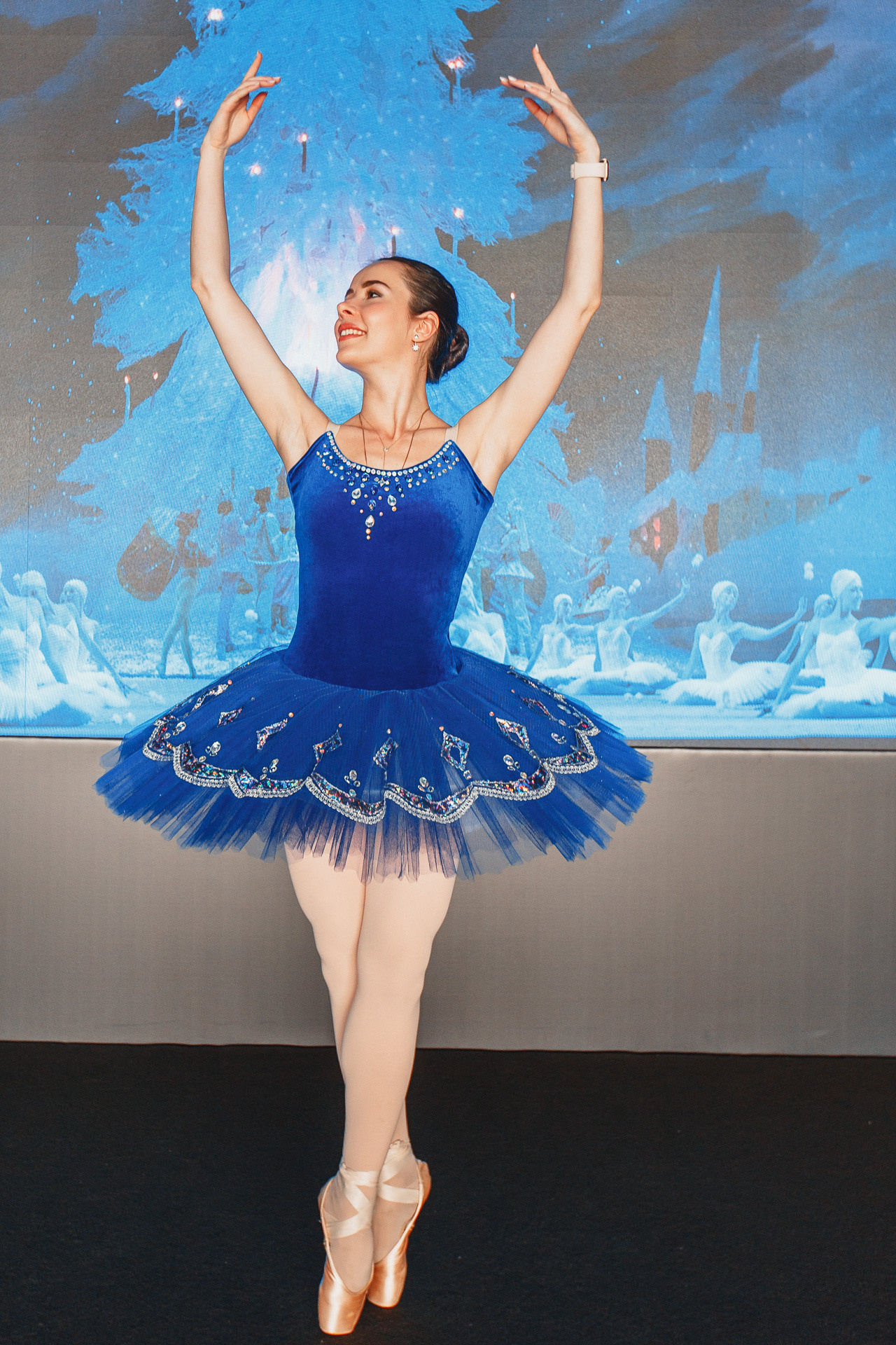 Фотосъемка новогоднего выступление школы балета Étoile