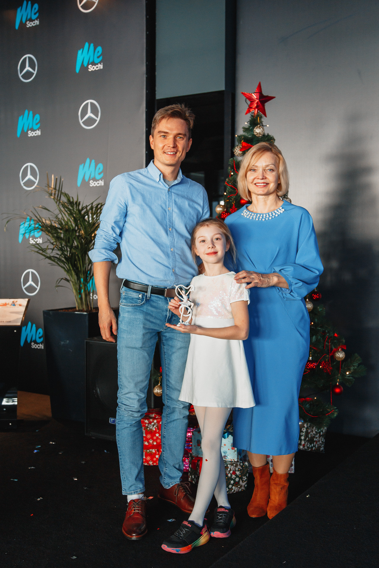 Фотосъемка новогоднего выступление школы балета Étoile