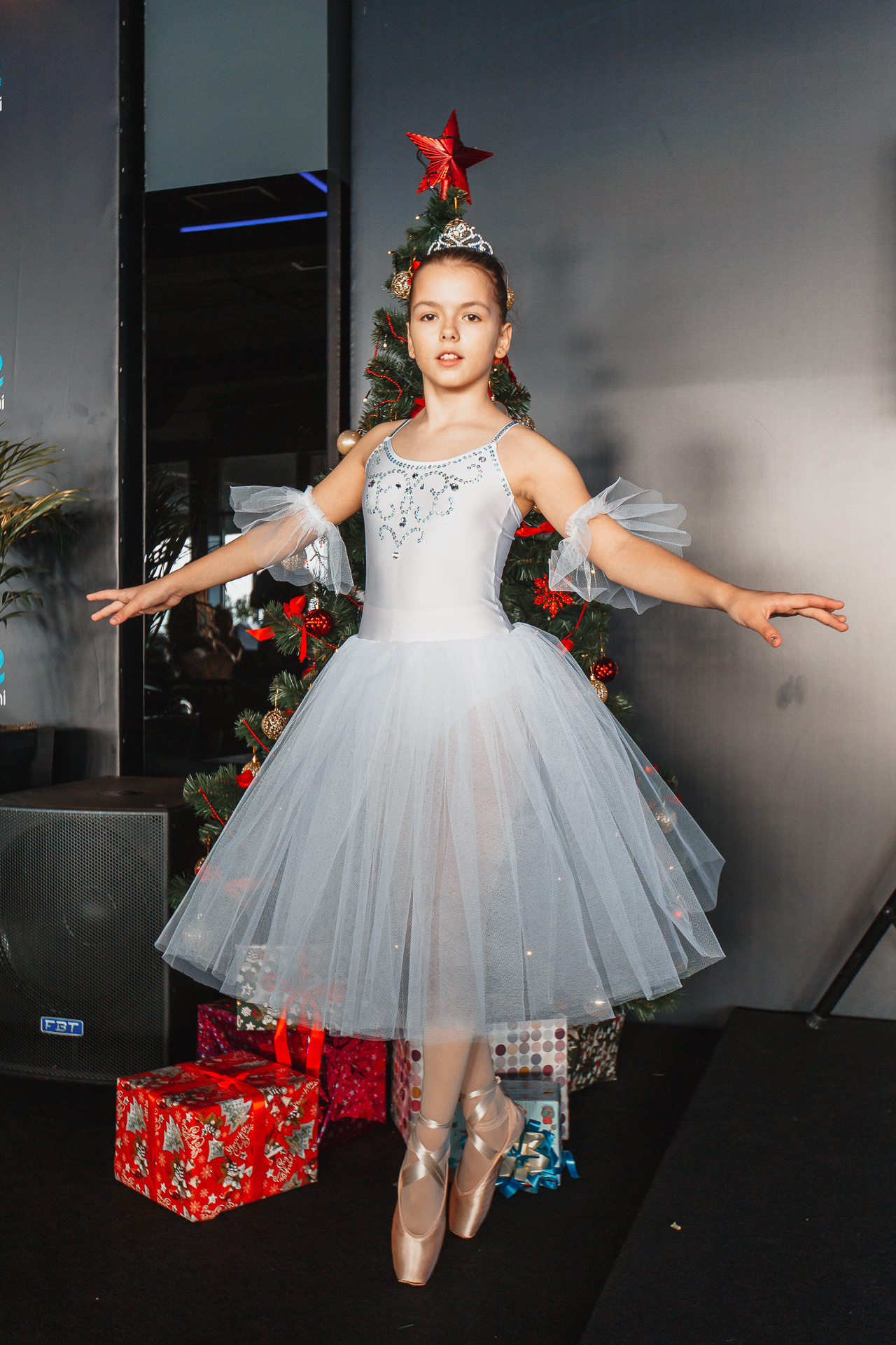 Фотосъемка новогоднего выступление школы балета Étoile