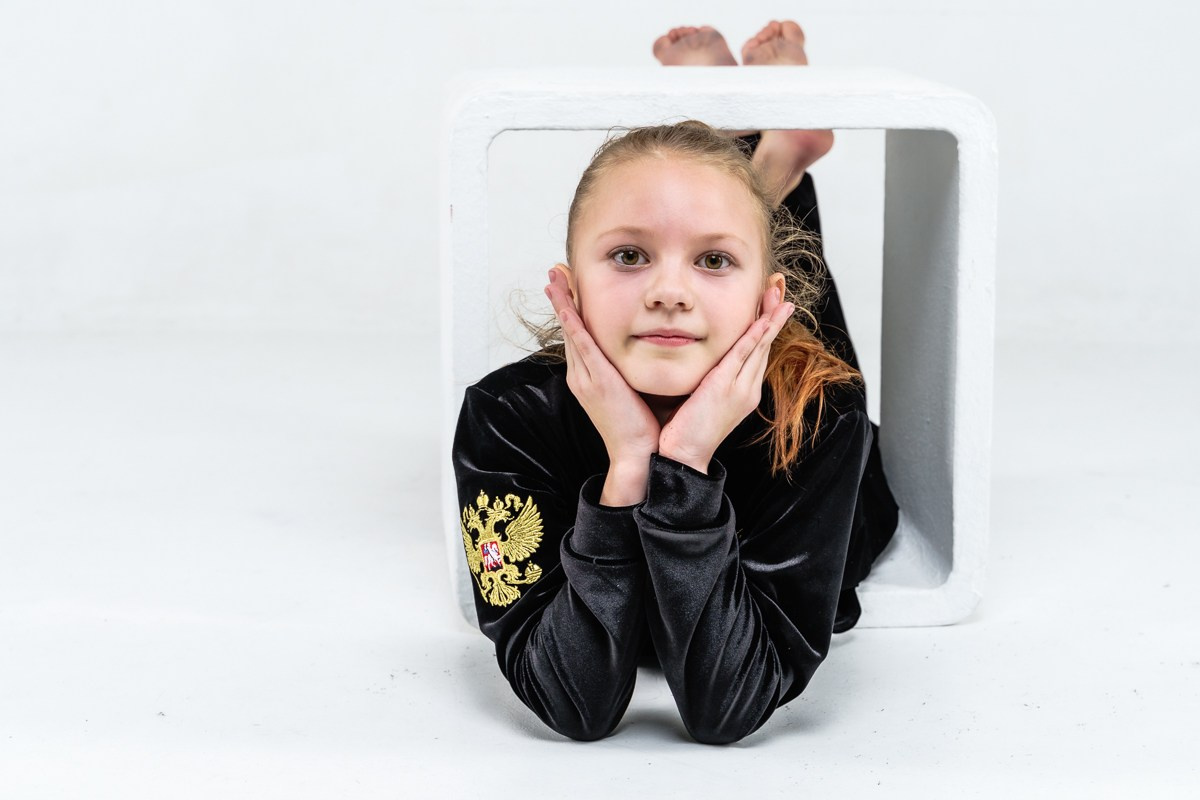 Студийная съемка эстетической гимнастики. Репортажный и семейный фотограф в Санкт-Петербурге Тарас Марченко