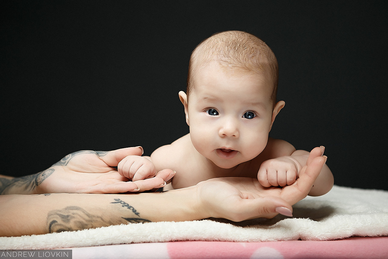 Фотосесся для новорожденных в Стаханове. Фотограф Андрей Лёвкин