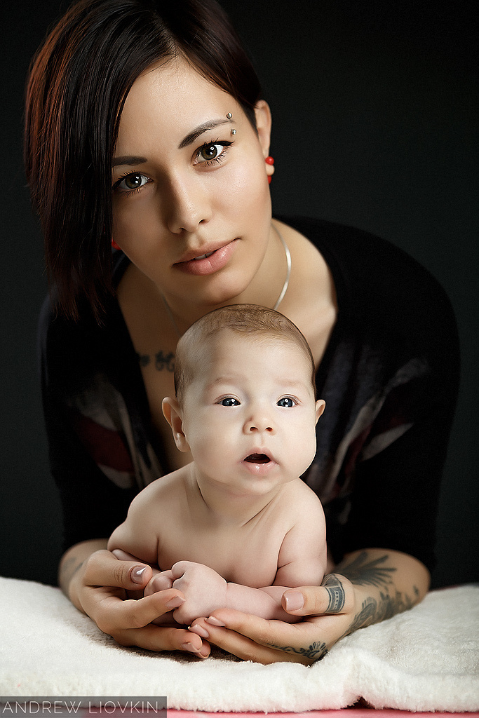 Фотосесся для новорожденных в Стаханове. Фотограф Андрей Лёвкин