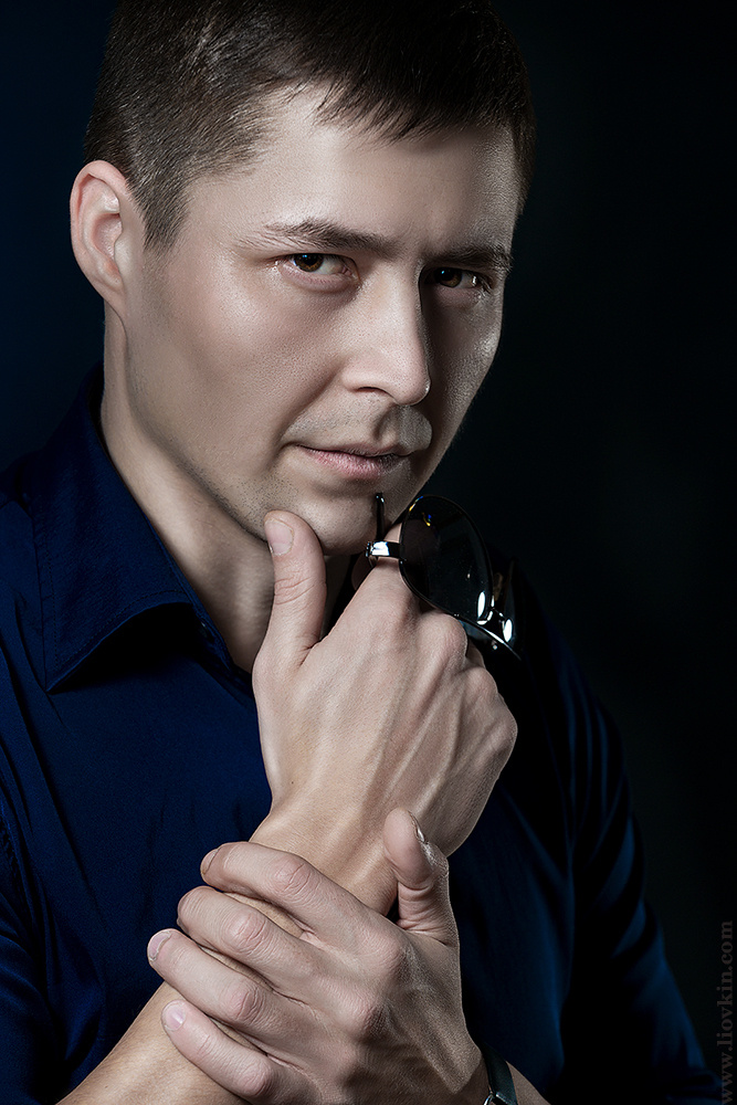Мужской портрет. Фотограф Андрей Лёвкин
