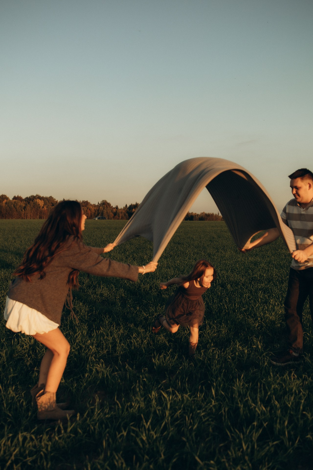 Алина, Дмитрий и Алиса. Семейный фотограф в Ижевске Даша Денисова