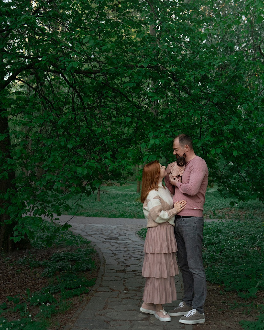 Марина и Мышка. Фотограф анималист в Москве и Санкт-Петербурге Свиридова Анна