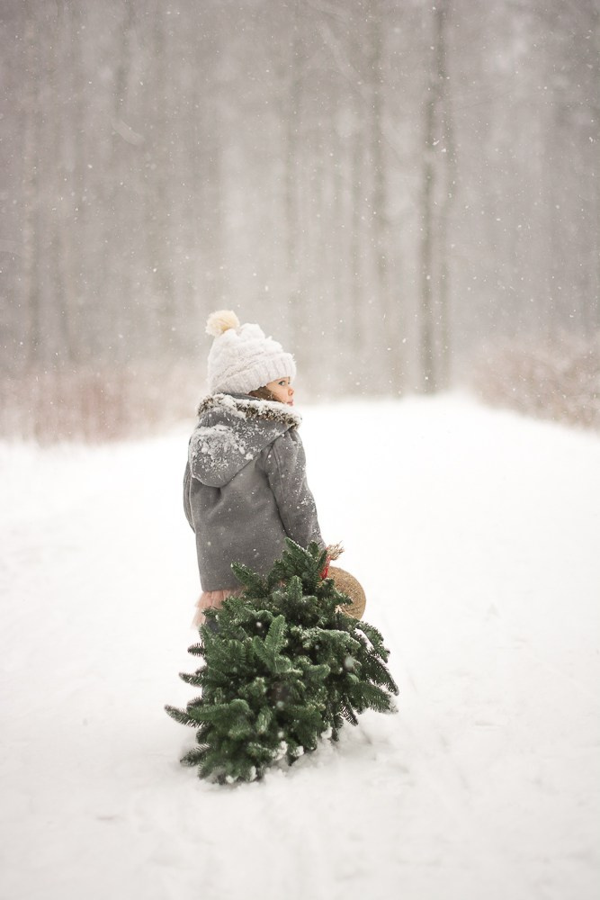 Зима в лесу. Фотосессия беременности — Крылова Натали — Москва