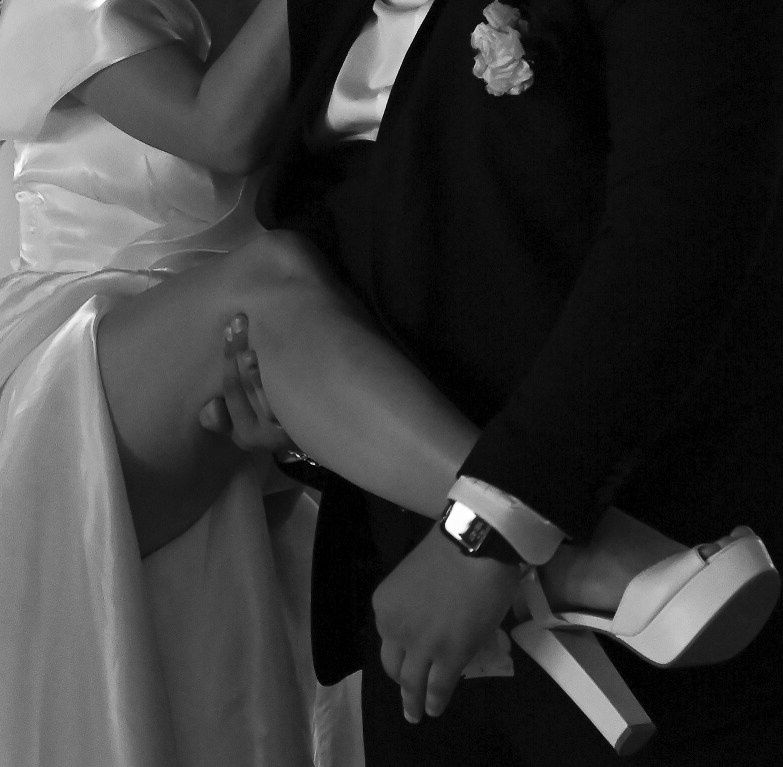 Black and white film. <3