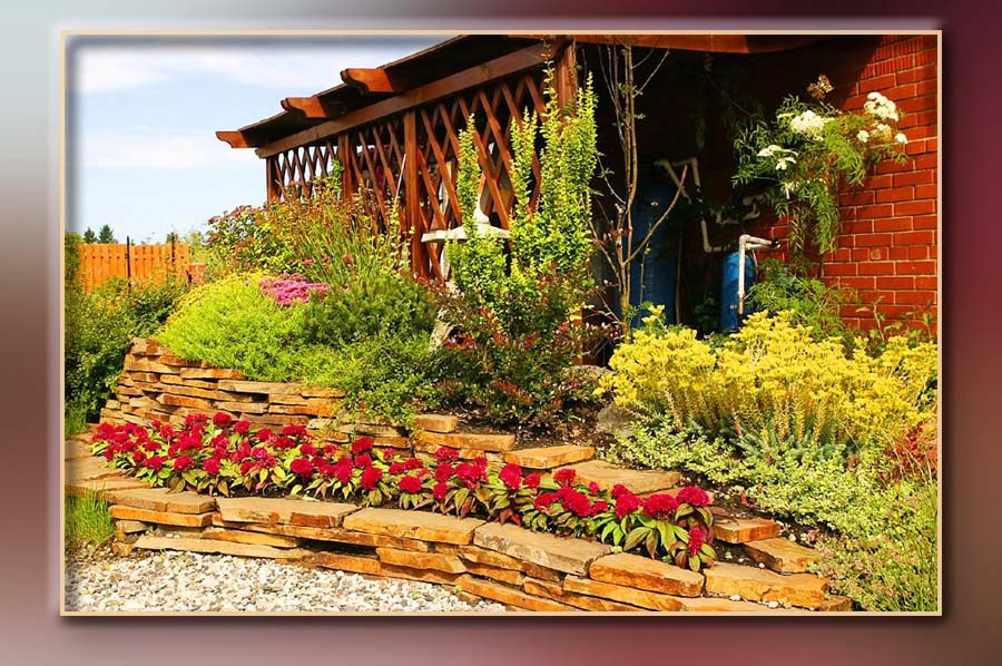 Ландшафтный дизайн. Skazka.wfolio.pro