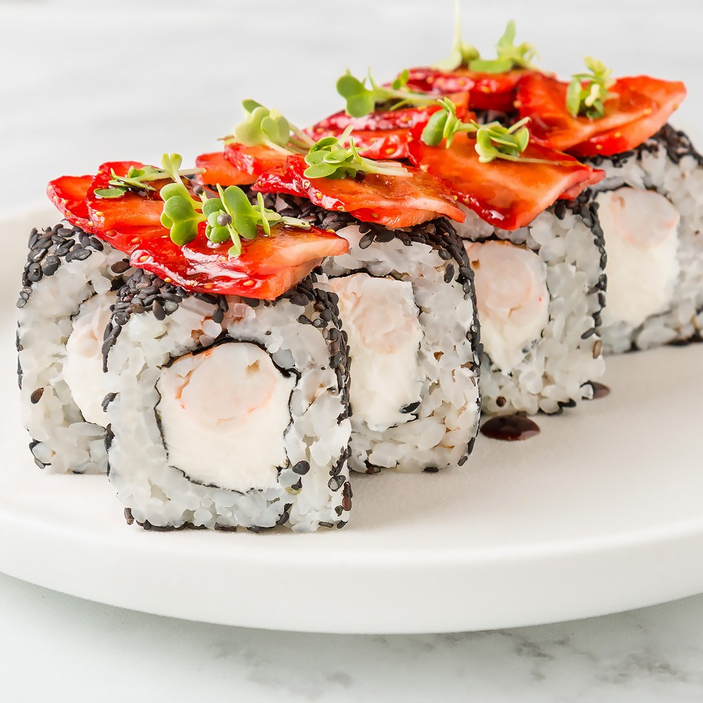 Съемка роллов для доставки | Фуд фотограф Воронеж