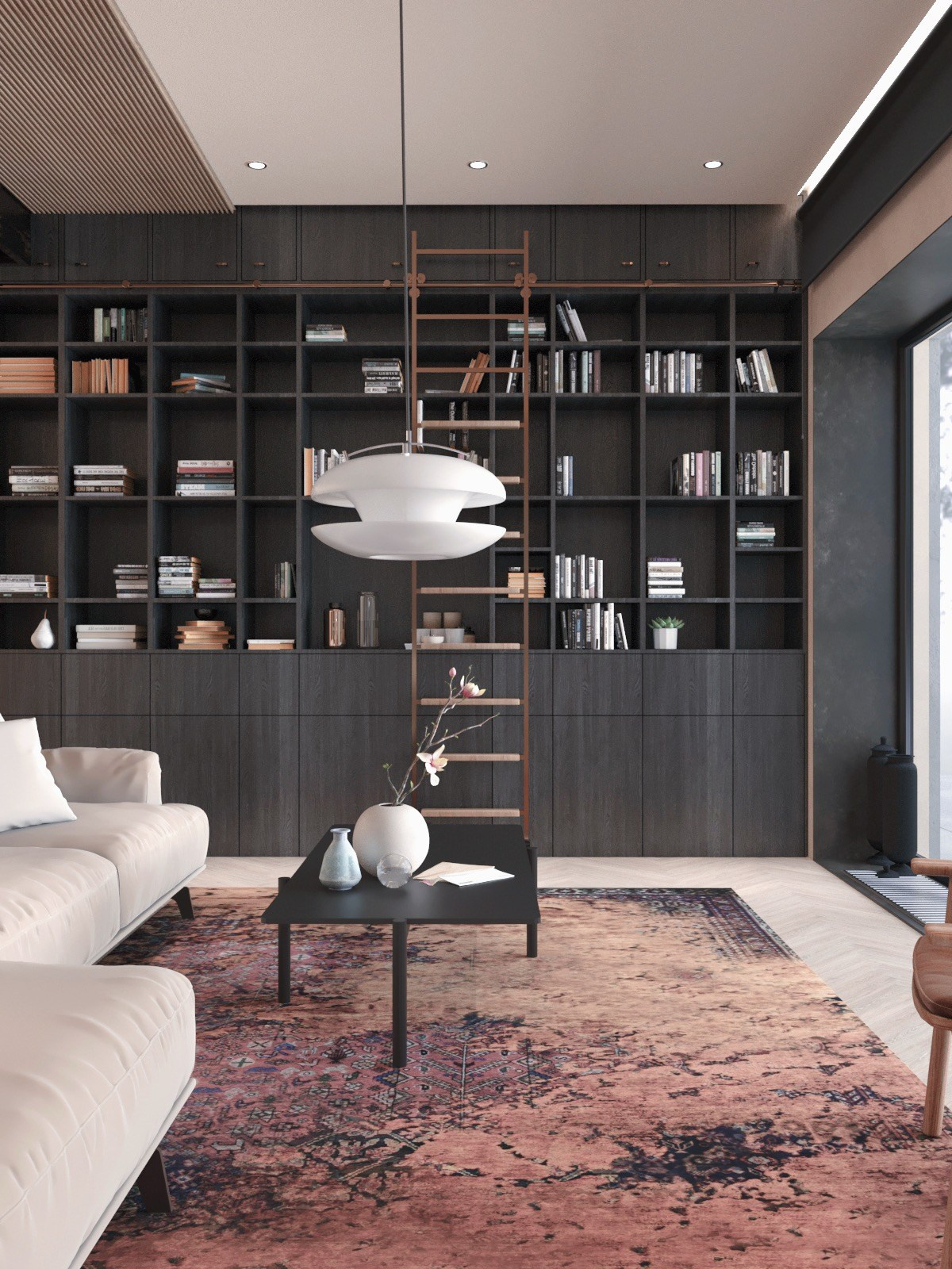 Частный загородный дом. Дизайнер интерьера в Москве Екатерина Шаймердинова