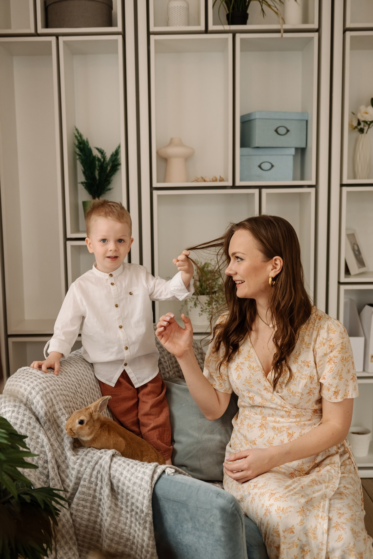 Семейная. Пасха с цыплятами. Свадебный и сеейный фотограф в Санкт-Петербурге Елена Худякова