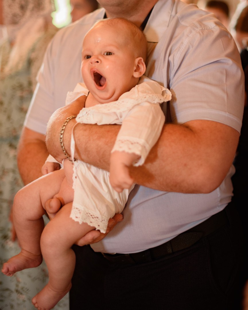 Таинство Крещения (репортажная съемка). Moscow_CPC