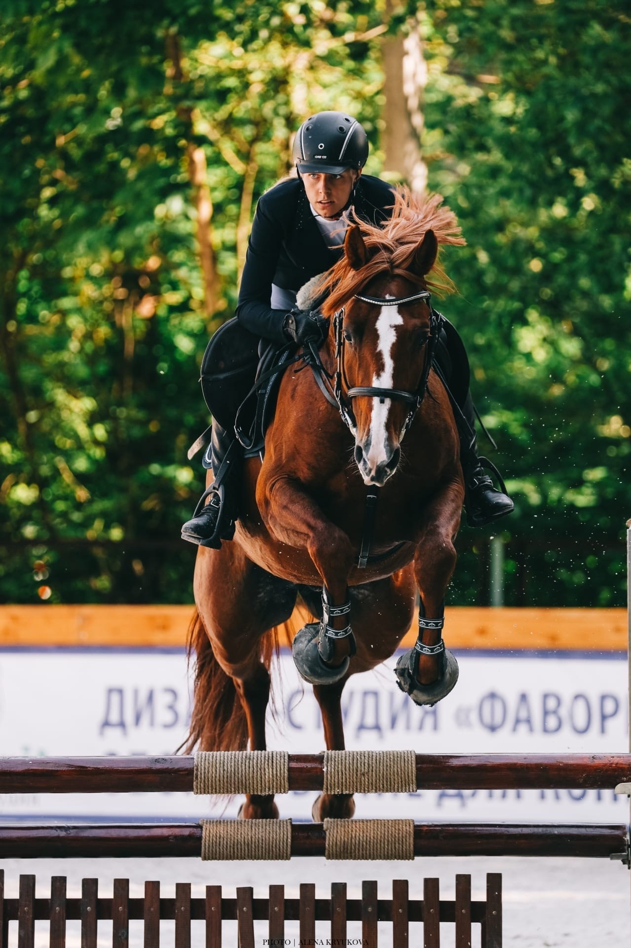 Летние соревнования. Фотосессии с лошадьми