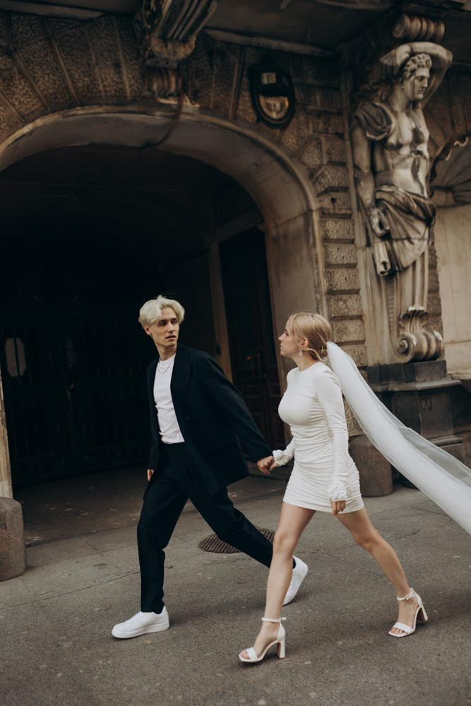 Саша и Вика | Дворец бракосочетания 1. Свадебный и love story фотограф в Санкт-Петербурге