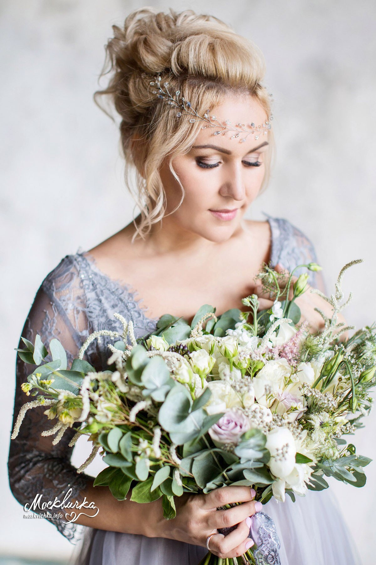 Свадебные образы. Прически и макияж на свадьбу, фотосессию, корпоратив от стилиста Кандаловой Елены в Москве, Домодедово