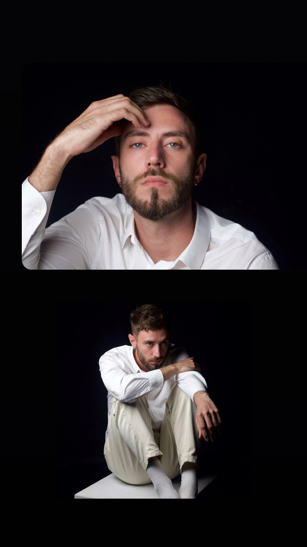 Иван, студия VOGUE. Photography Eva