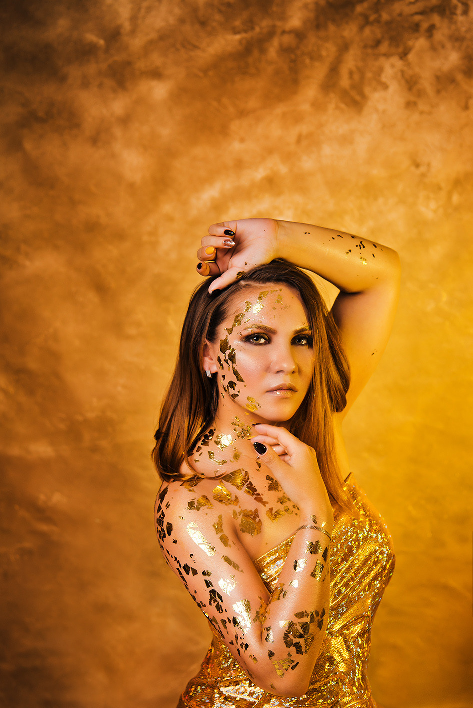 В золоте. Фотограф в Нефтеюганске Мила Аксёнкина