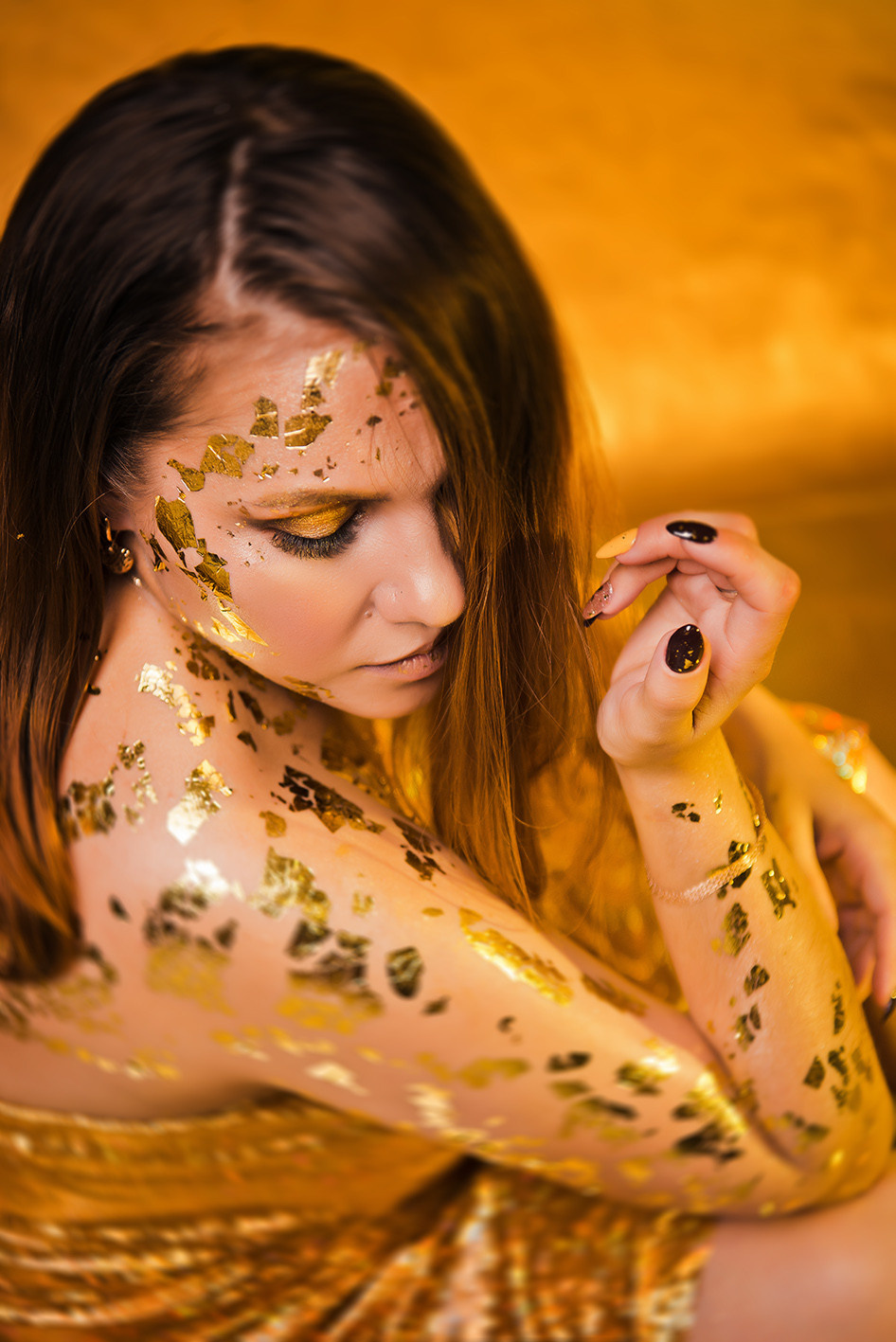 В золоте. Фотограф в Нефтеюганске Мила Аксёнкина