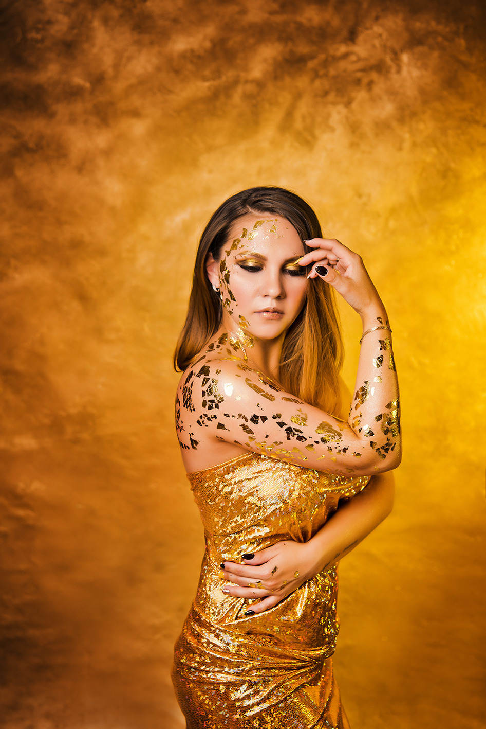 В золоте. Фотограф в Нефтеюганске Мила Аксёнкина