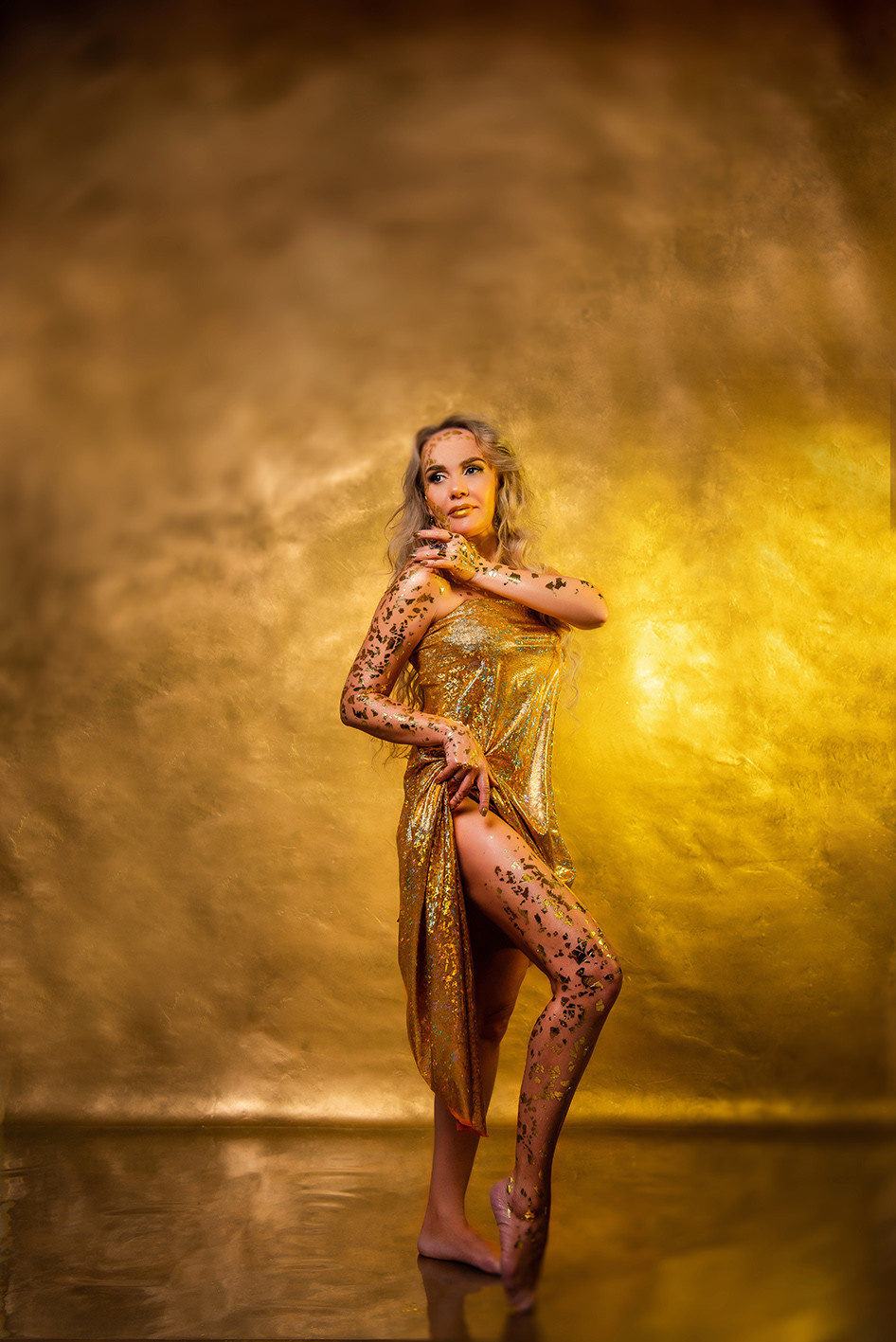 В золоте. Фотограф в Нефтеюганске Мила Аксёнкина
