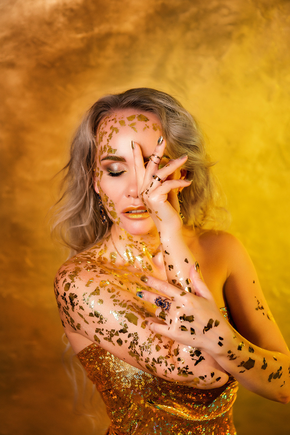 В золоте. Фотограф в Нефтеюганске Мила Аксёнкина
