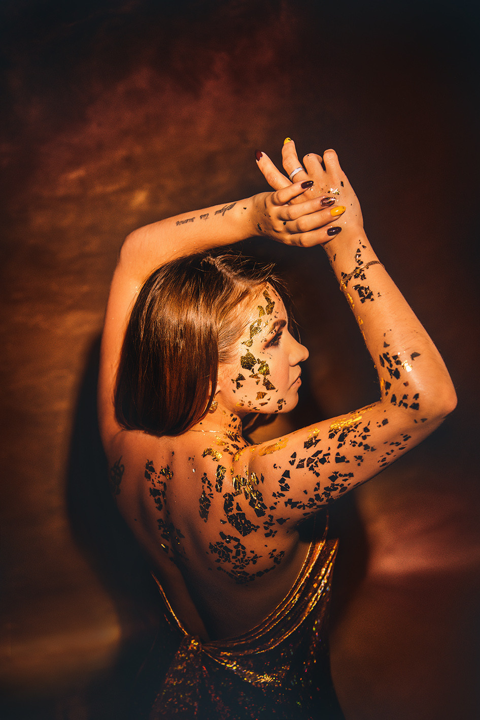 В золоте. Фотограф в Нефтеюганске Мила Аксёнкина