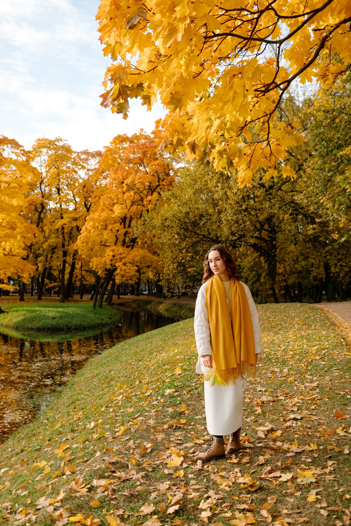 Осенняя фотосессия в Питере в Таврическом саду. Свадебный и сеейный фотограф в Санкт-Петербурге Елена Худякова