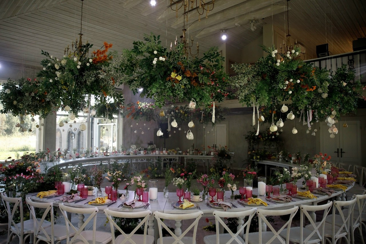 Декор Джуси роуз. Подрядчики и друзья сети свадебных площадок House for wedding