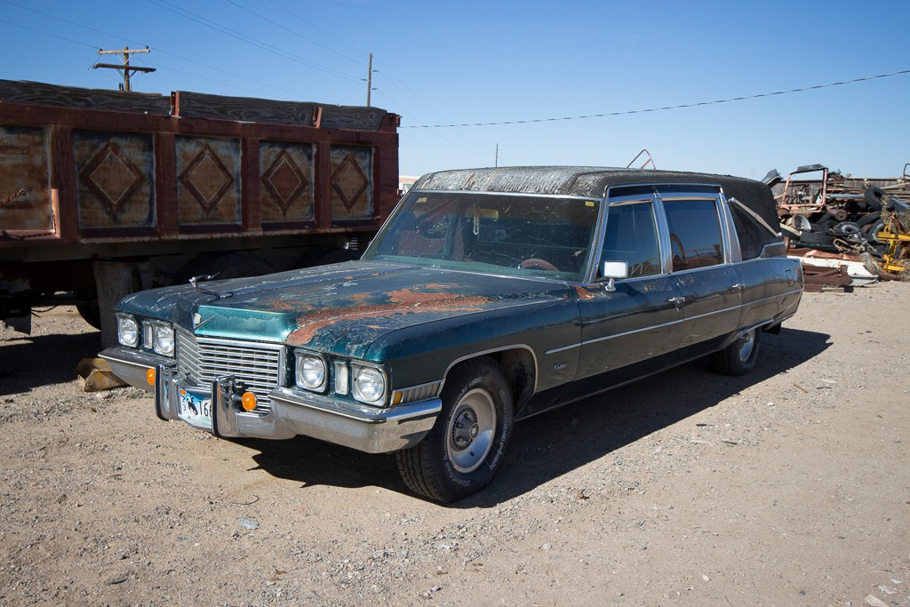 Ретро- авторазборка, США, 2013. Фотограф Василий Буланов