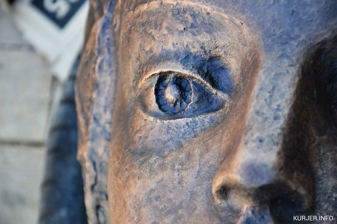 Памятник Анастасии Слуцкой, 2016. Скульптор Сергей Оганов, Беларусь