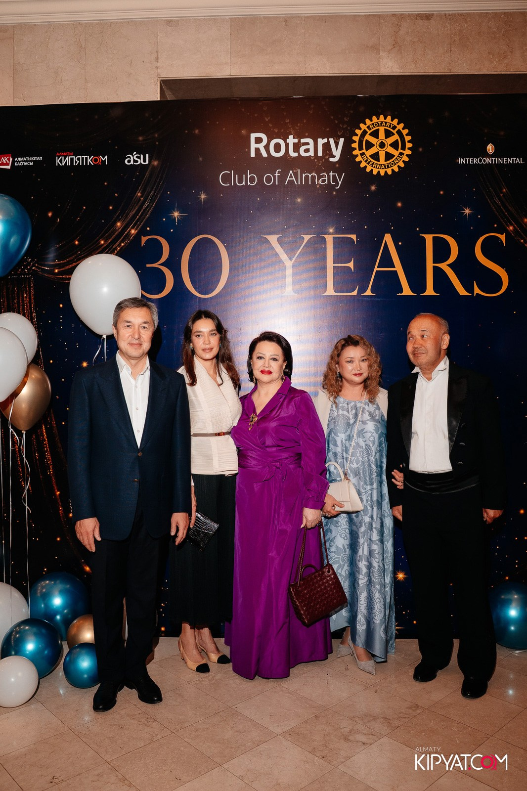 БЛАГОТВОРИТЕЛЬНЫЙ УЖИН В ЧЕСТЬ 30-ЛЕТИЯ ROTARY CLUB OF ALMATY. КИПЯТКОМ АЛМАТЫ!