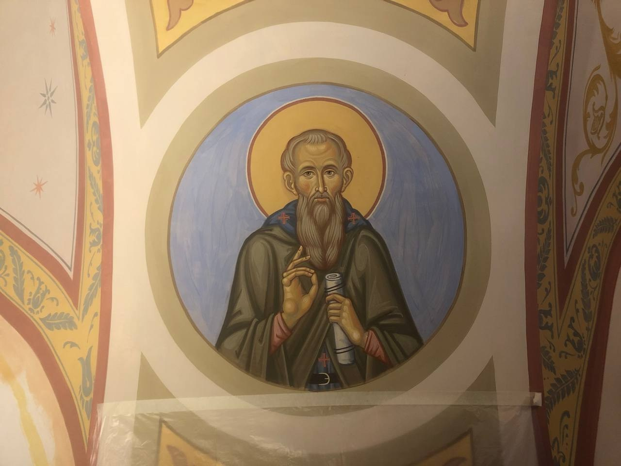 Мастерская МАГДАЛИНА роспись Храмов, д. Нововоскресенское, Александровский р-н., Храм Вознесения. МАГДАЛИНА — мастерская церковного искусства