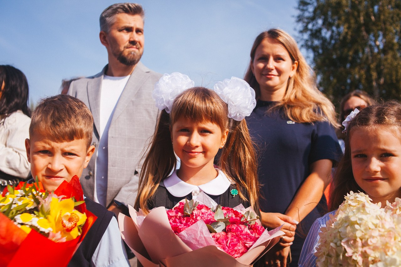 1 сентября в «Квадратике». Семейный фотограф во Всеволожске и Санкт-Петербурге Юлия Капустина