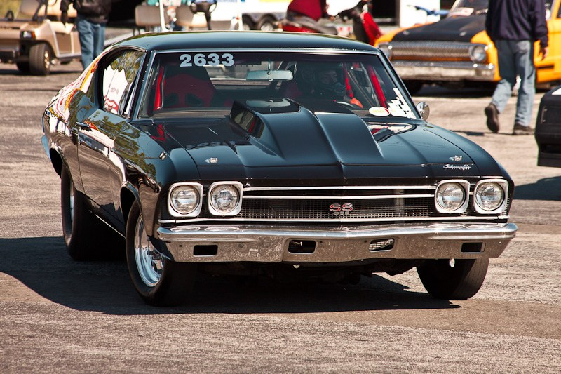 DrugRacing на автомобилях выпущенных до 1975 г. США, Флорида, 2010. Фотограф Василий Буланов