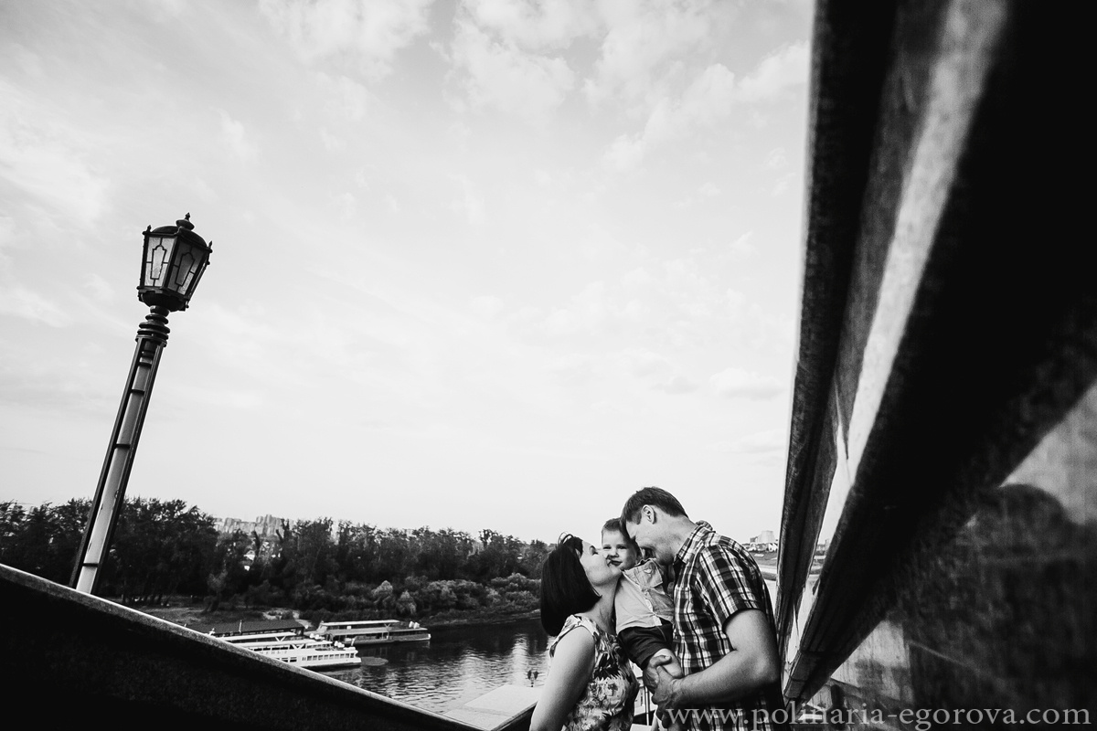 Гриша и родители. Фотограф Полина Егорова город Тюмень