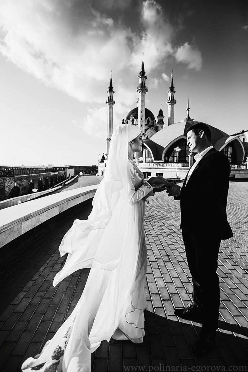 Молодожены. г.Казань. Фотограф Полина Егорова город Тюмень