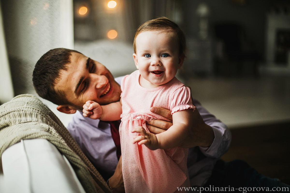 Алиса и родители. Фотограф Полина Егорова город Тюмень